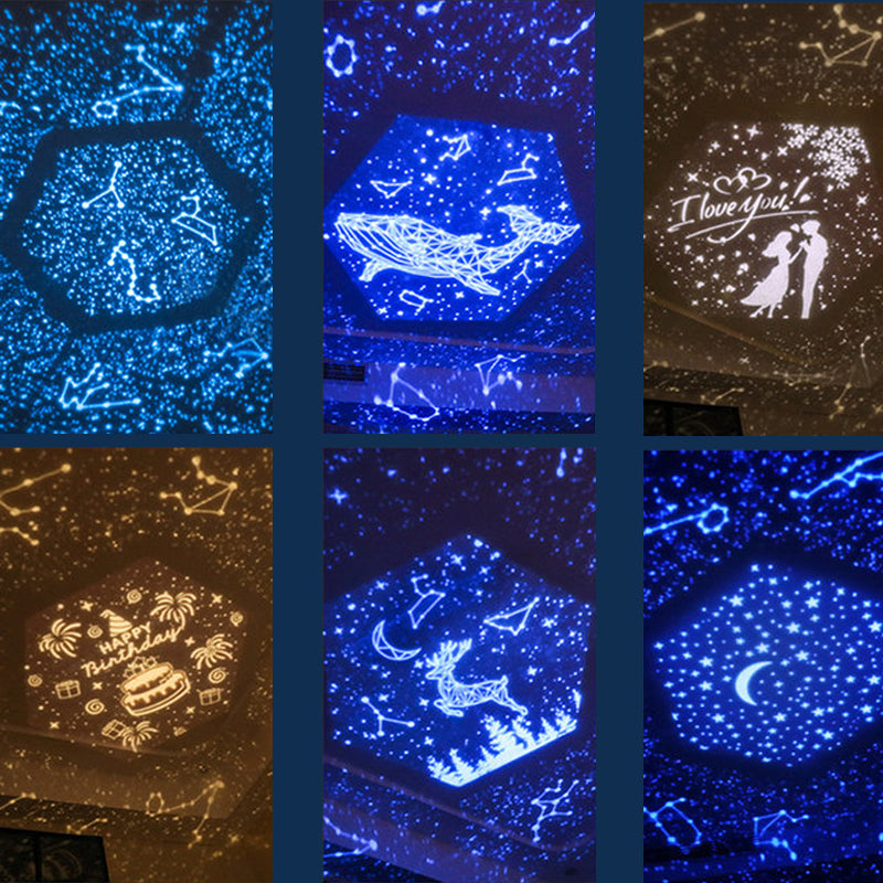 Galaxy Starry Projector Night Lamp With Remote Control