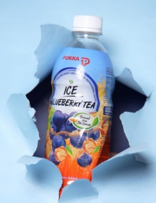 Pokka Ice Blueberry Tea (1.5L x 12 Bottles) Carton