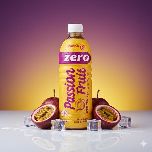 Pokka Ice Passionfruit Tea ZERO SUGAR 500ML X 24