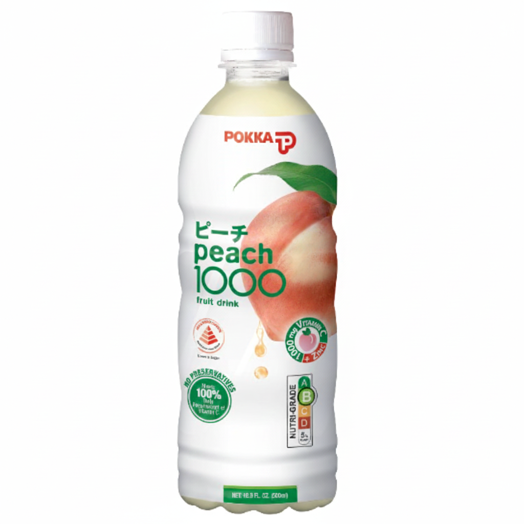 Pokka Peach 1000 500ML X 24