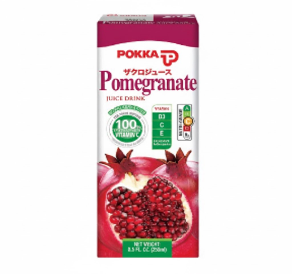 Pokka Pomegranate Fruit Juice (250ml x 6 Tetra Pak)