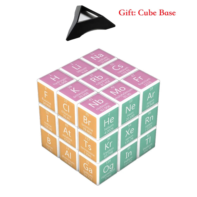 3x3x3 Chemistry Element Puzzle Cube