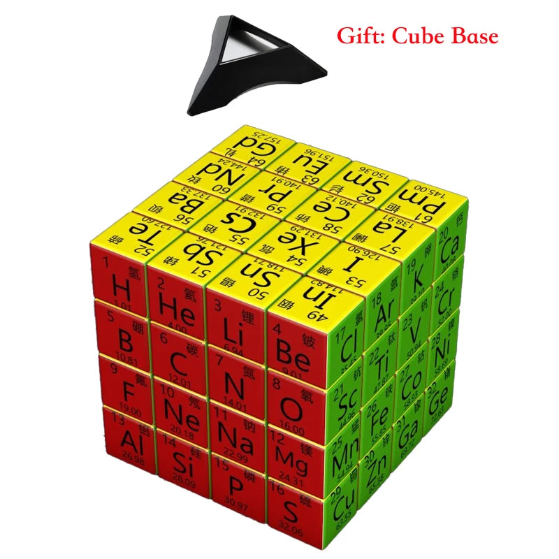 3x3x3 Chemistry Element Puzzle Cube