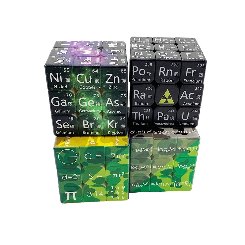 3x3x3 Chemistry Element Puzzle Cube