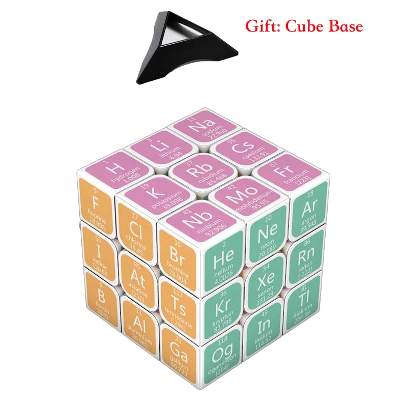 3x3x3 Chemistry Element Puzzle Cube
