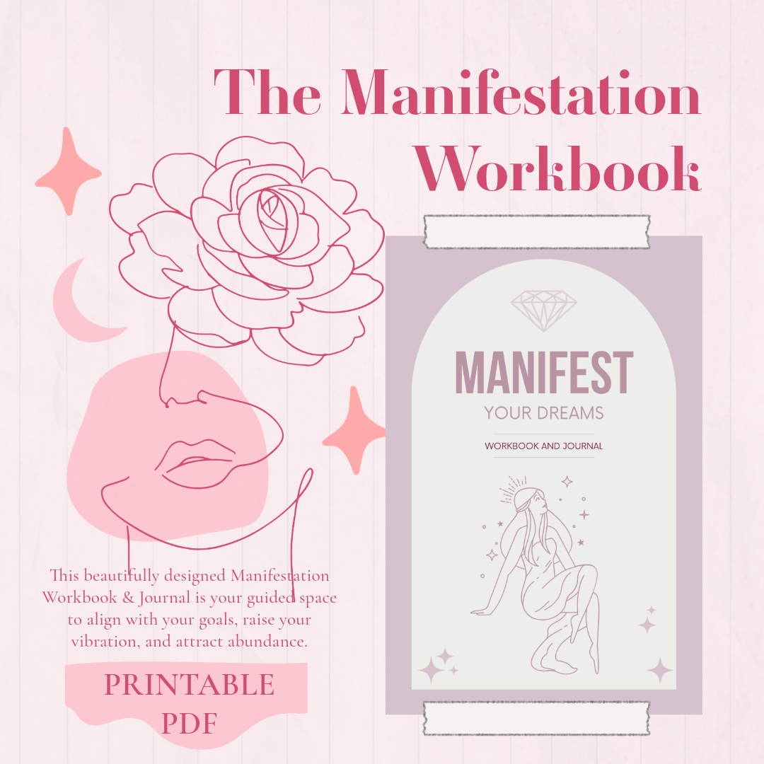 Manifestation Workbook & Journal – Printable Digital Download