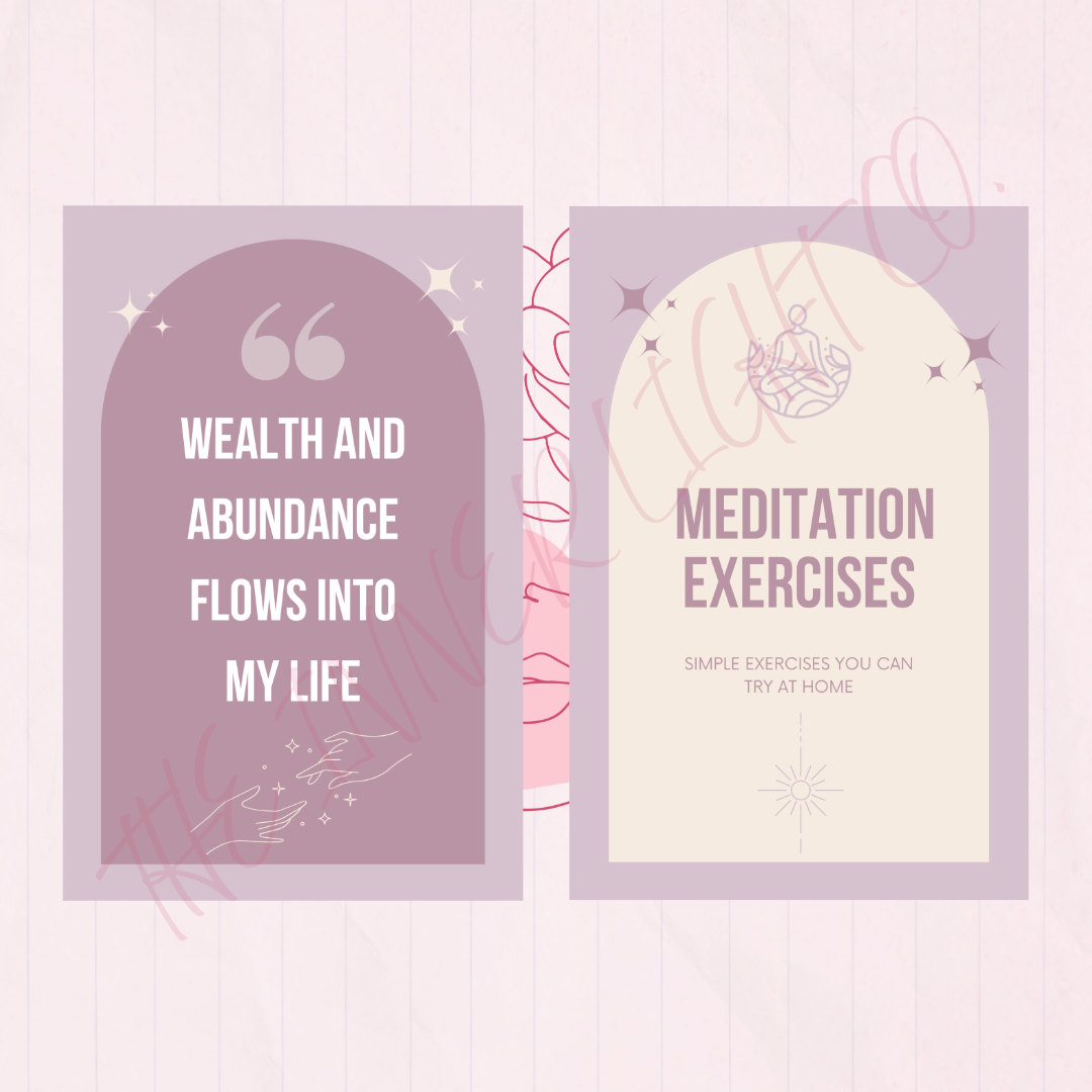Manifestation Workbook & Journal – Printable Digital Download