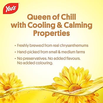 Yeo's Chrysanthemum Tea Less Sugar (1.5L x 12 Bottles) Carton