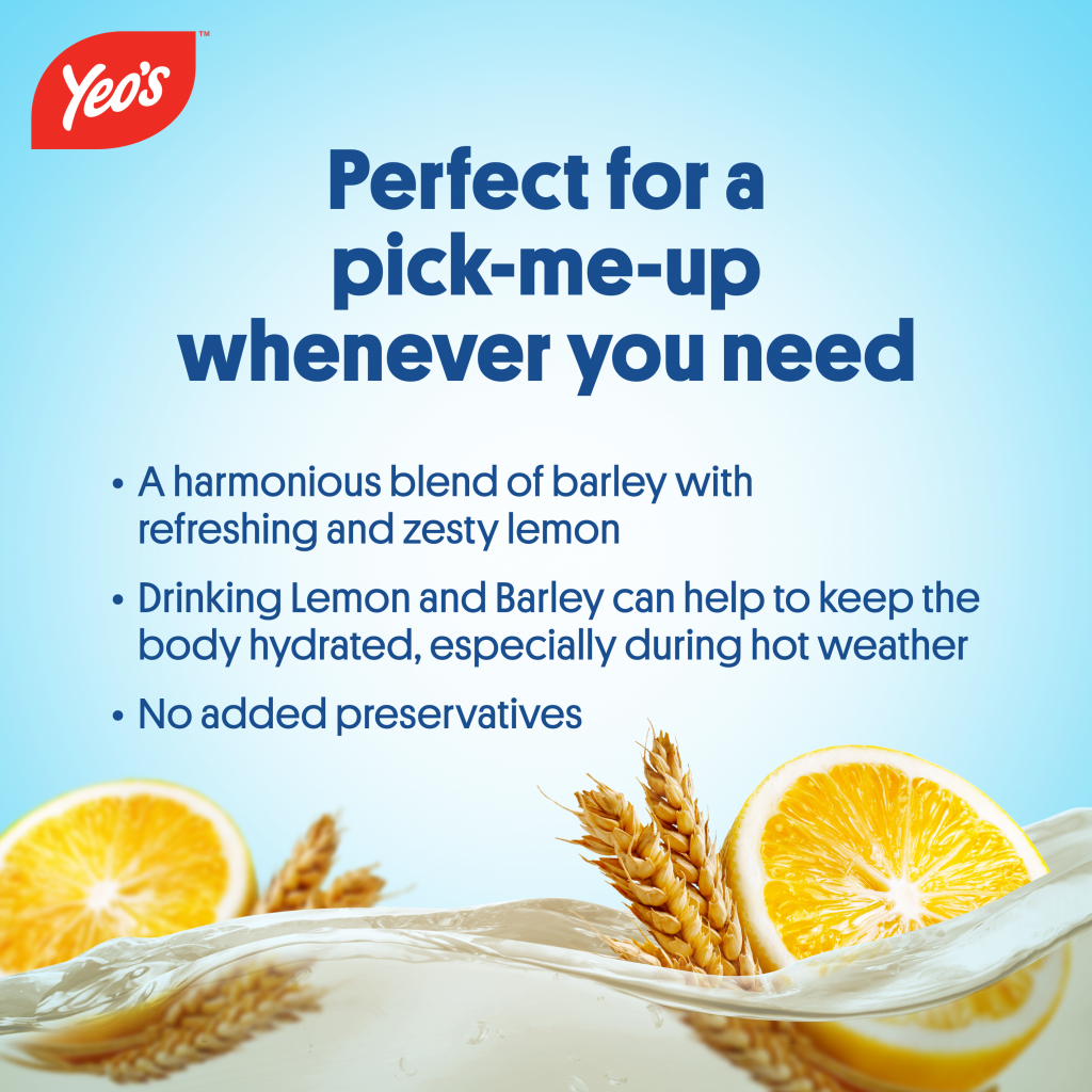 YEO's Lemon Barley Low Sugar Multipack (250ml x 6)