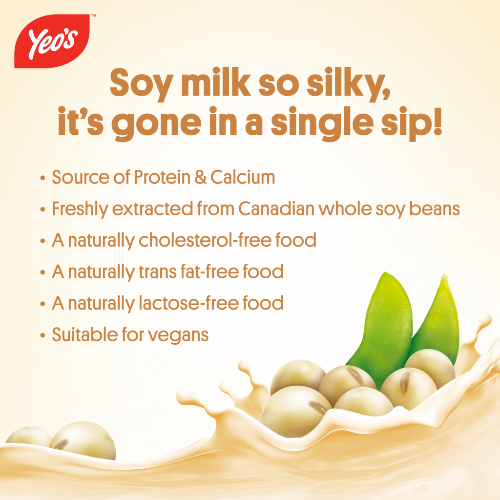Yeo's Soy Milk Less Sugar 250ml x 6