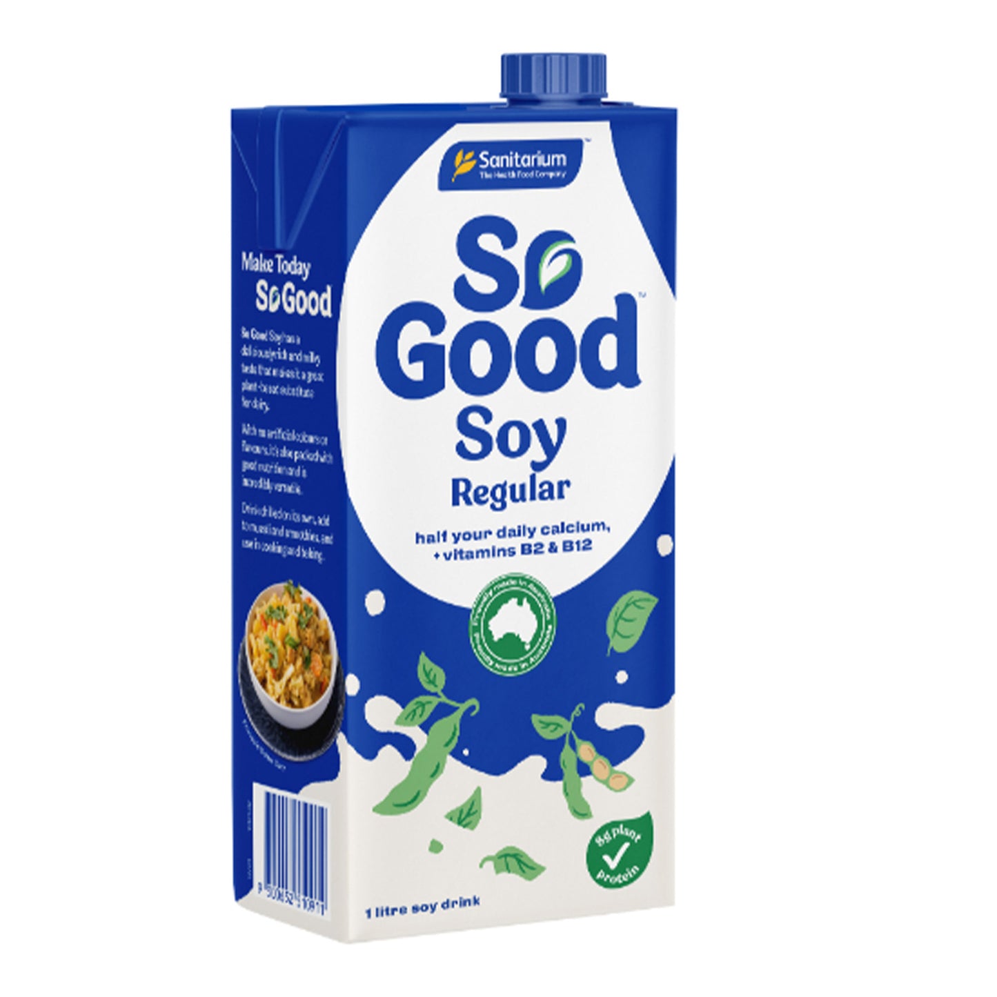 So Good Soy Milk Regular (12x1L)