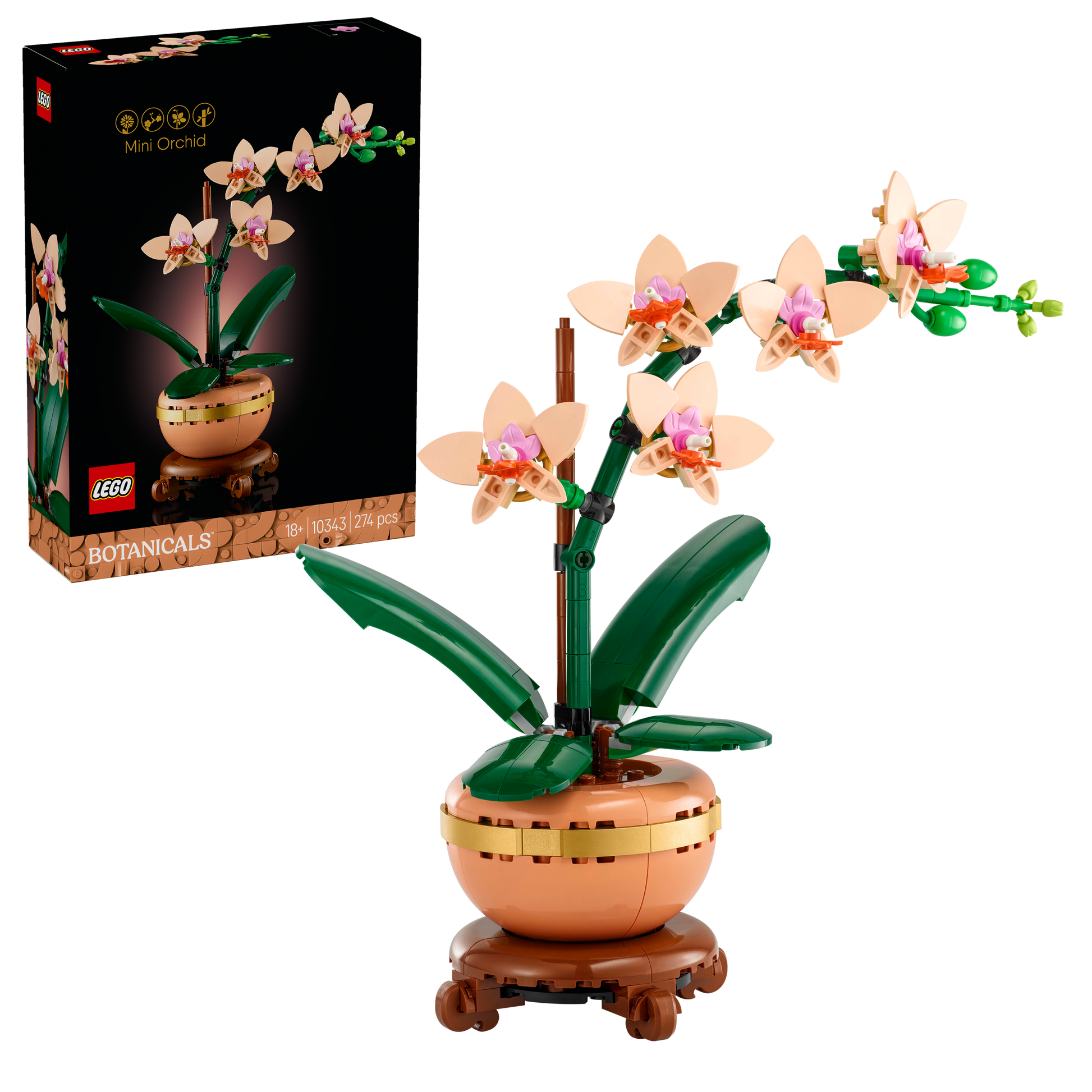 LEGO Botanicals Mini Orchid Plant Gift 10343 - Dian by Nimbus Labs
