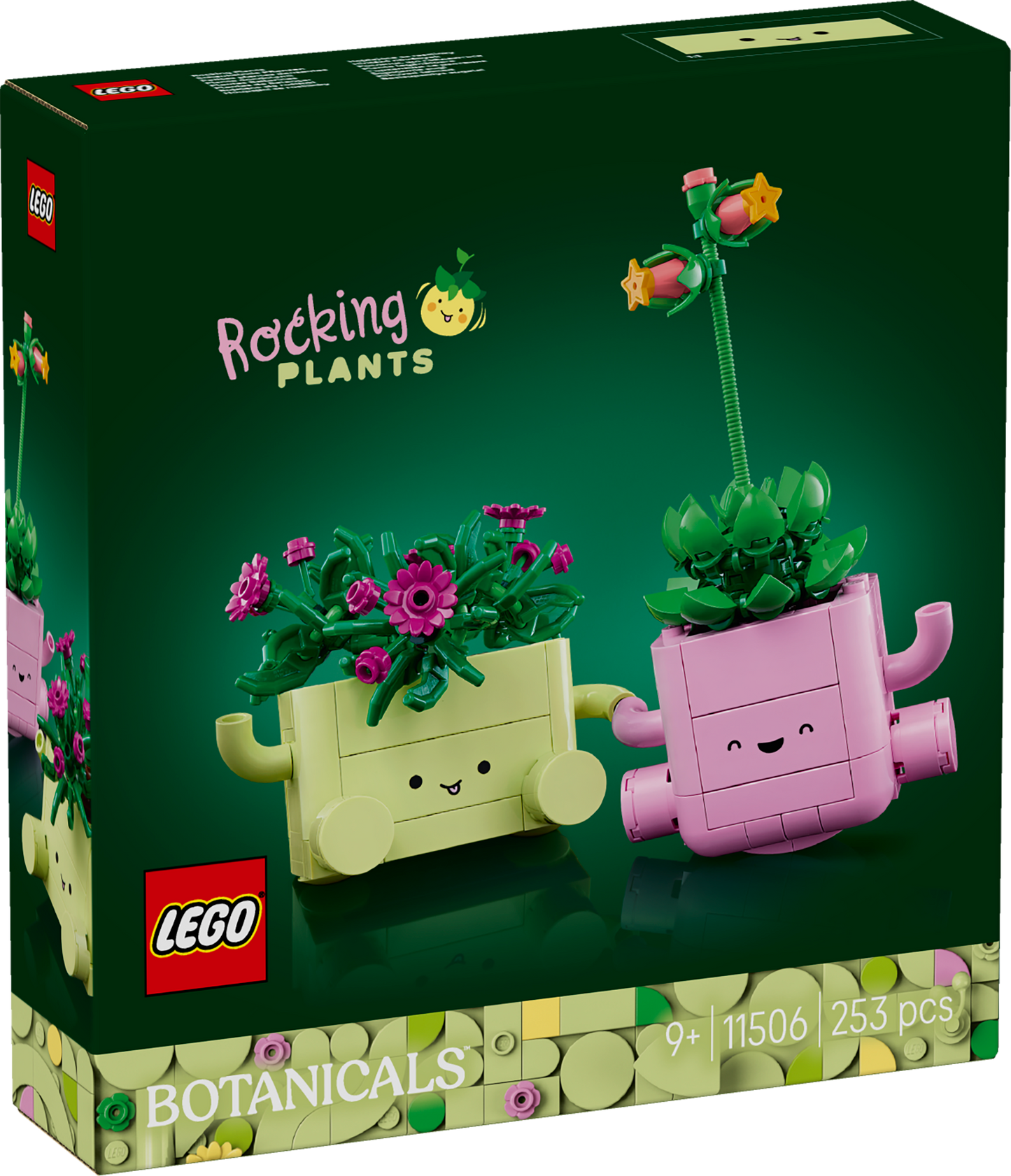 LEGO Botanicals Rocking Plants Flower Building Set 11506