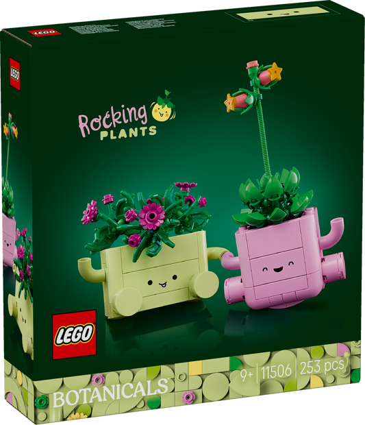 LEGO Botanicals Rocking Plants Flower Building Set 11506