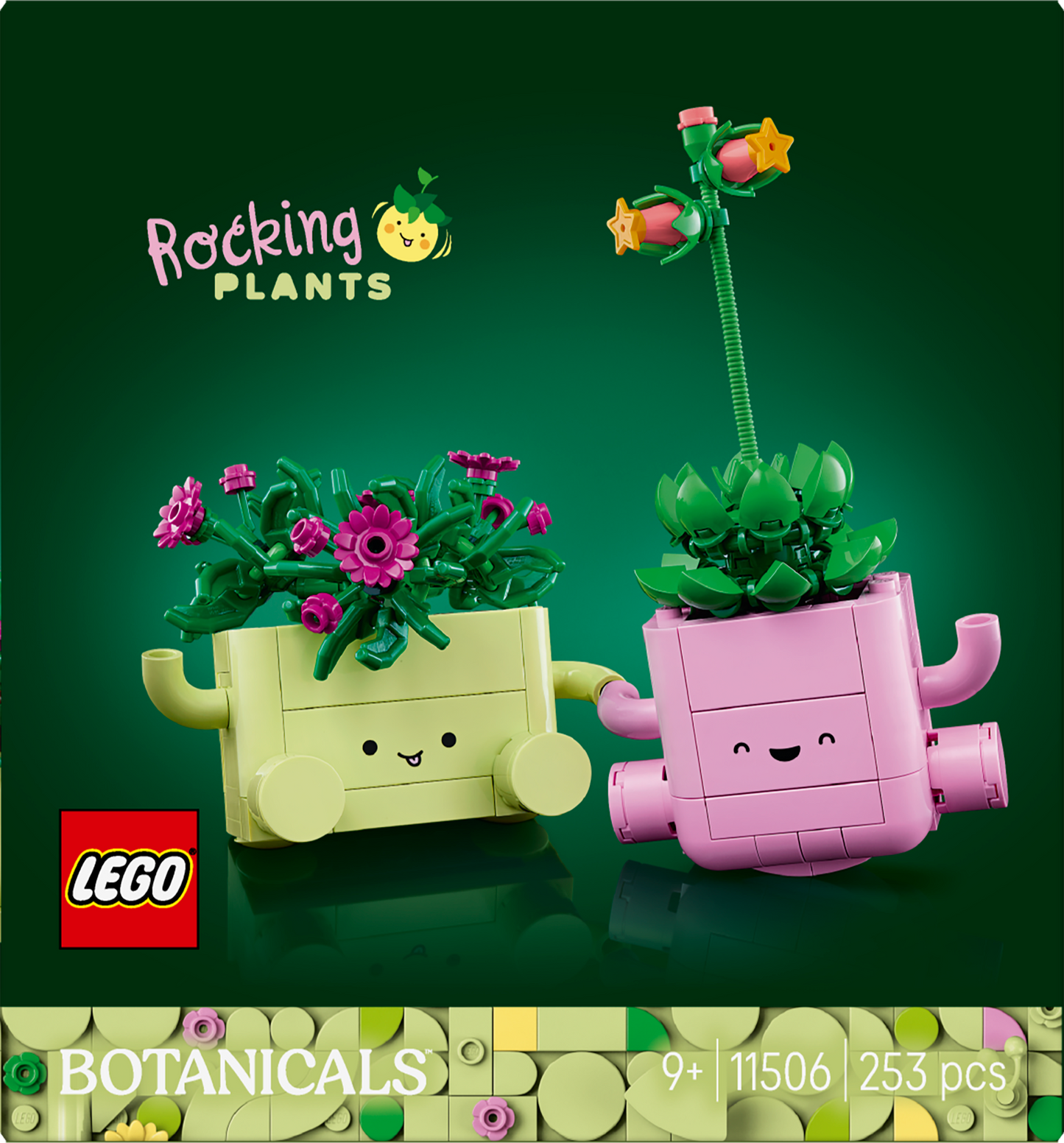 LEGO Botanicals Rocking Plants Flower Building Set 11506