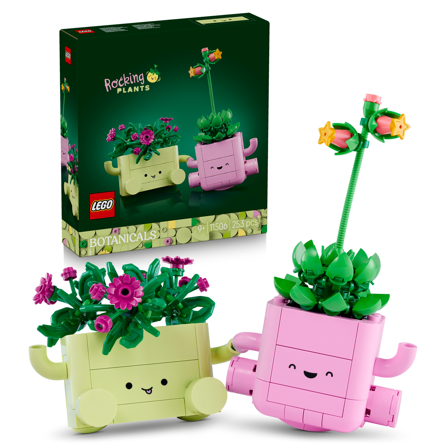 LEGO Botanicals Rocking Plants Flower Building Set 11506