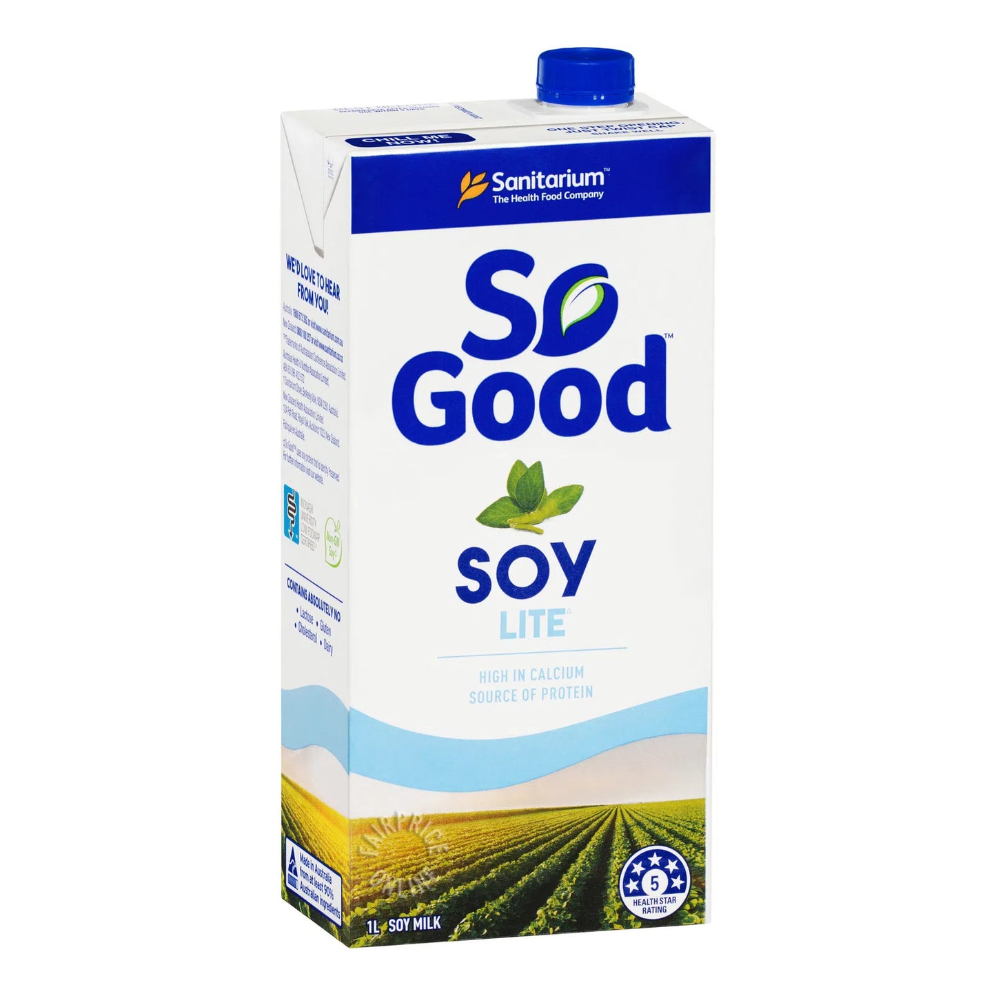 So Good Soy Milk Lite 1L