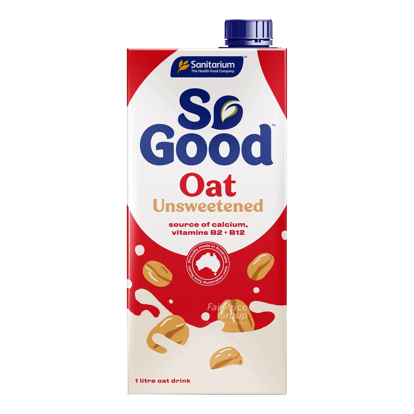So Good Oat Milk Unsweetened 1L