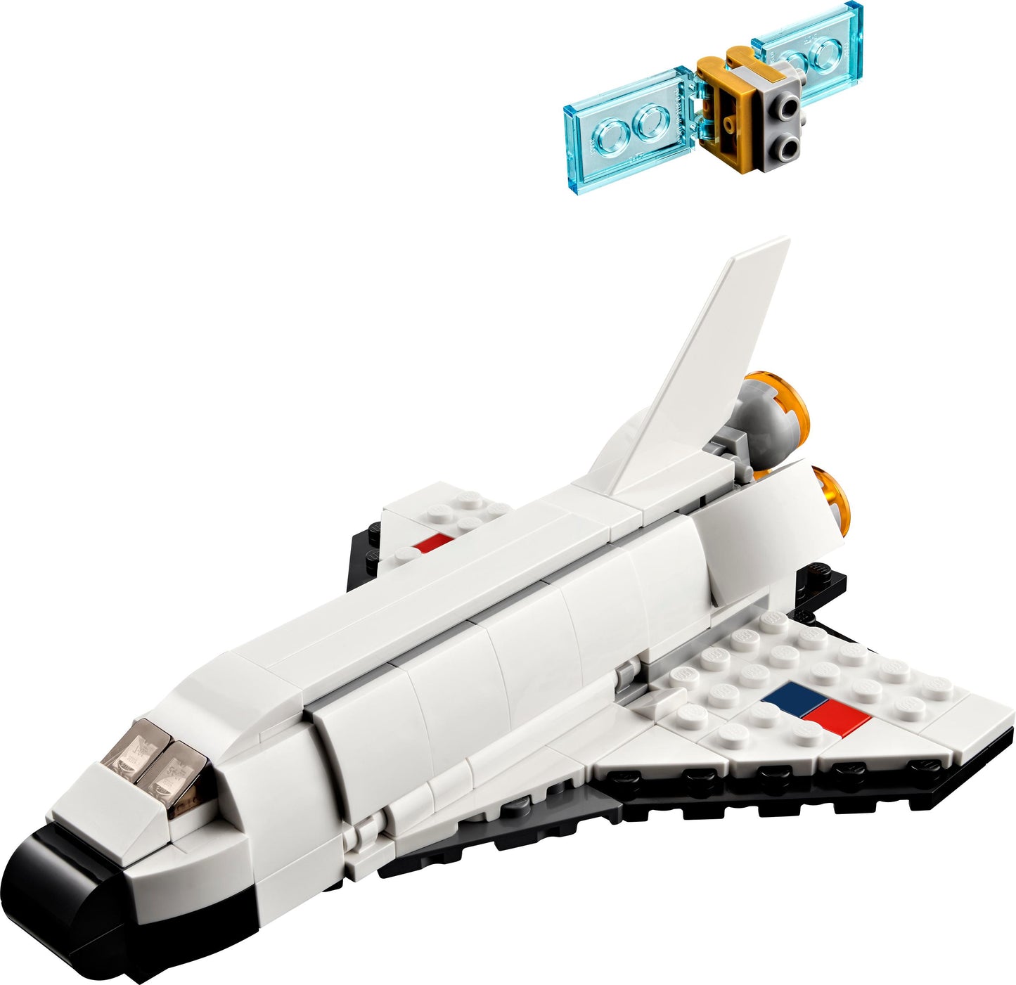 LEGO® Creator Space Shuttle 31134 Building Toy Set with Astronaut and Spaceship Models for Kids Aged 6+ (144 Pieces)