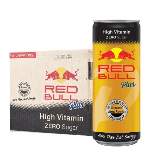 Red Bull Energy Can Drink - Plus (250ml x 24)