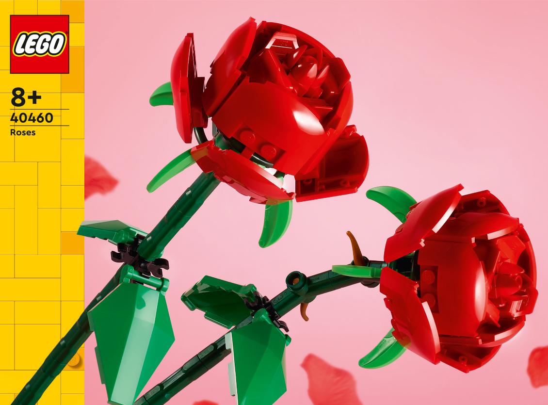 LEGO® Roses 40460 Building Kit (120 Pieces)