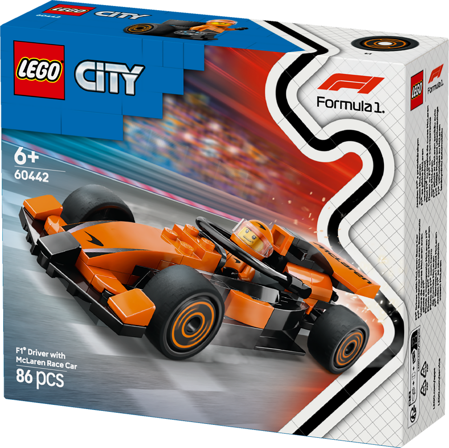 LEGO F1 Driver with McLaren Race Car 60442