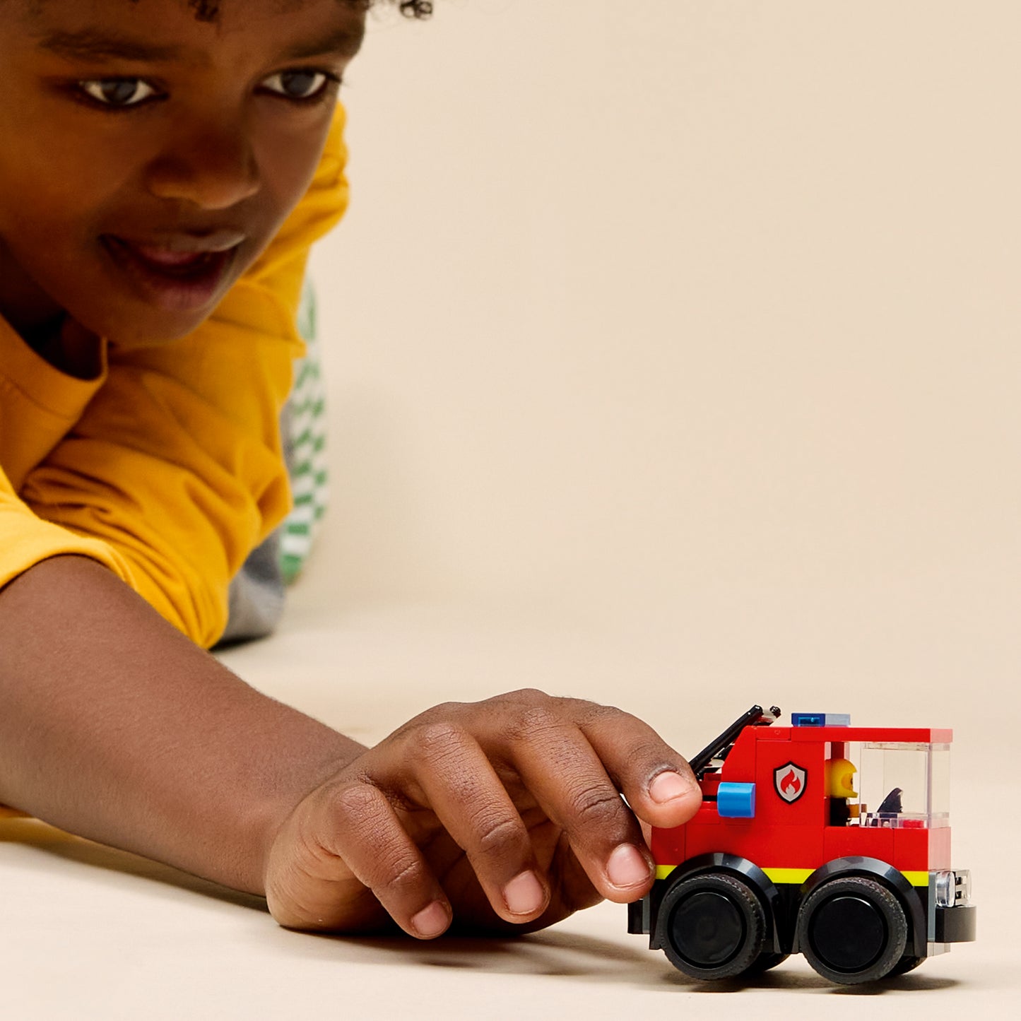 LEGO City Rides – Fire Truck Toy Building Set 60482