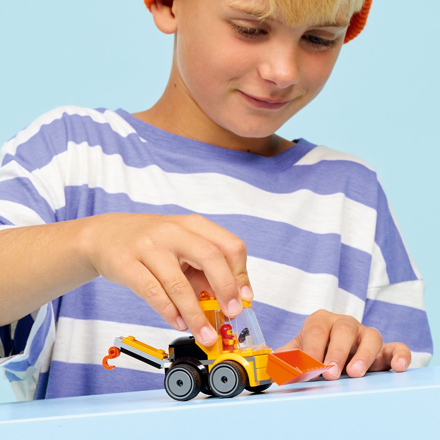 LEGO City Rides – Construction Loader Toy Building Set 60483