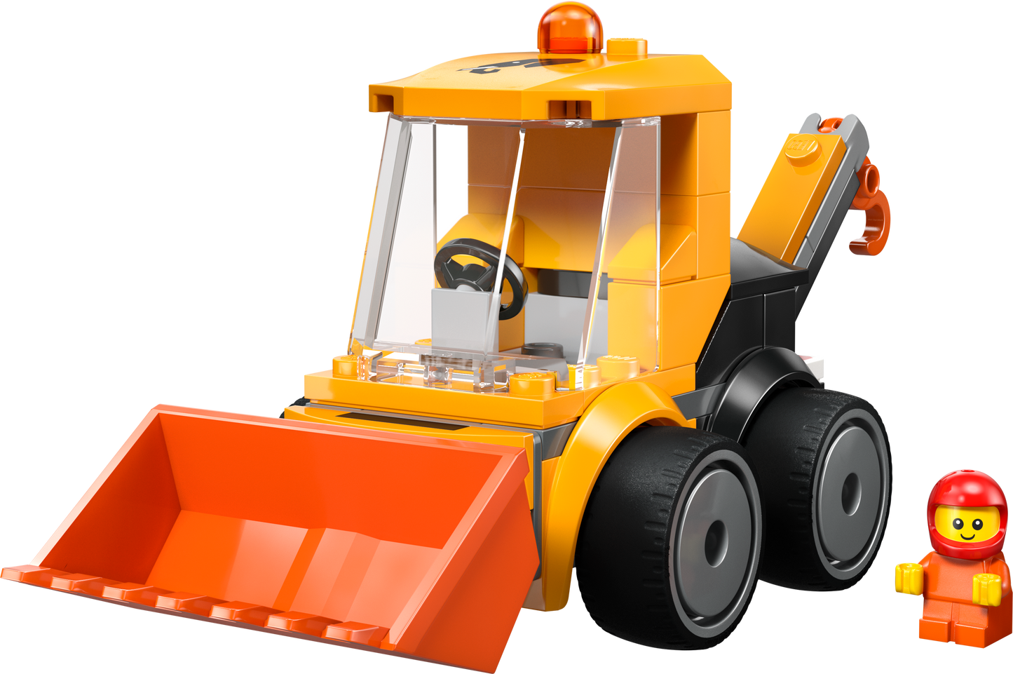 LEGO City Rides – Construction Loader Toy Building Set 60483