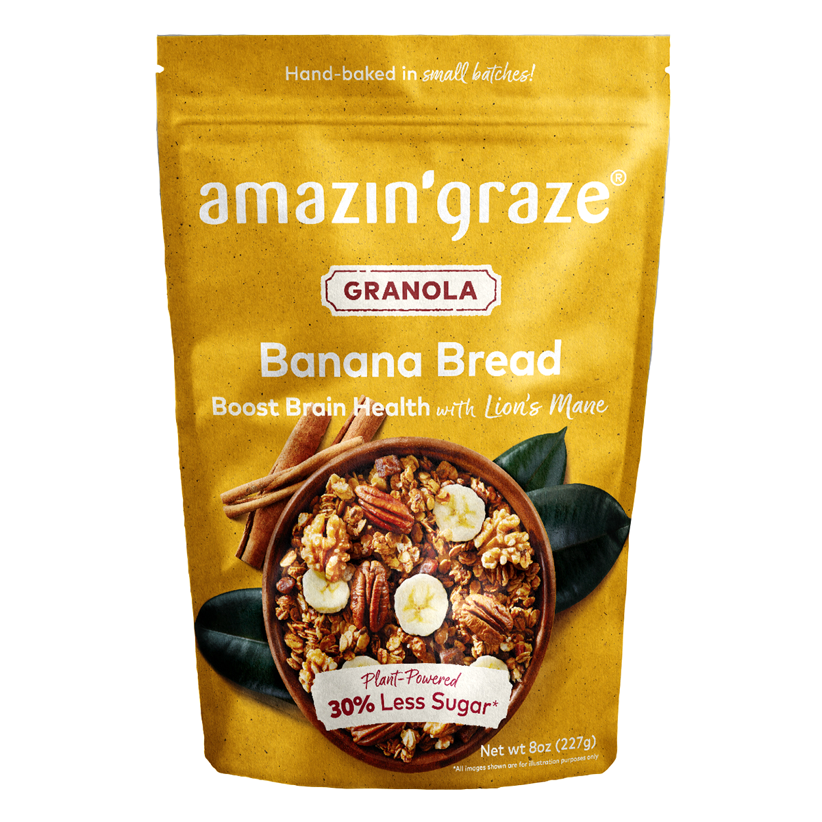 Amazin' Graze Granola Banana Bread 250G x 15