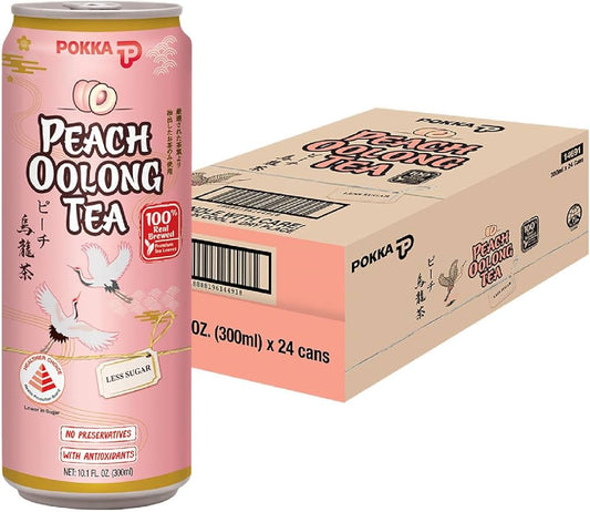 Pokka Peach Oolong Tea 300ml x 24