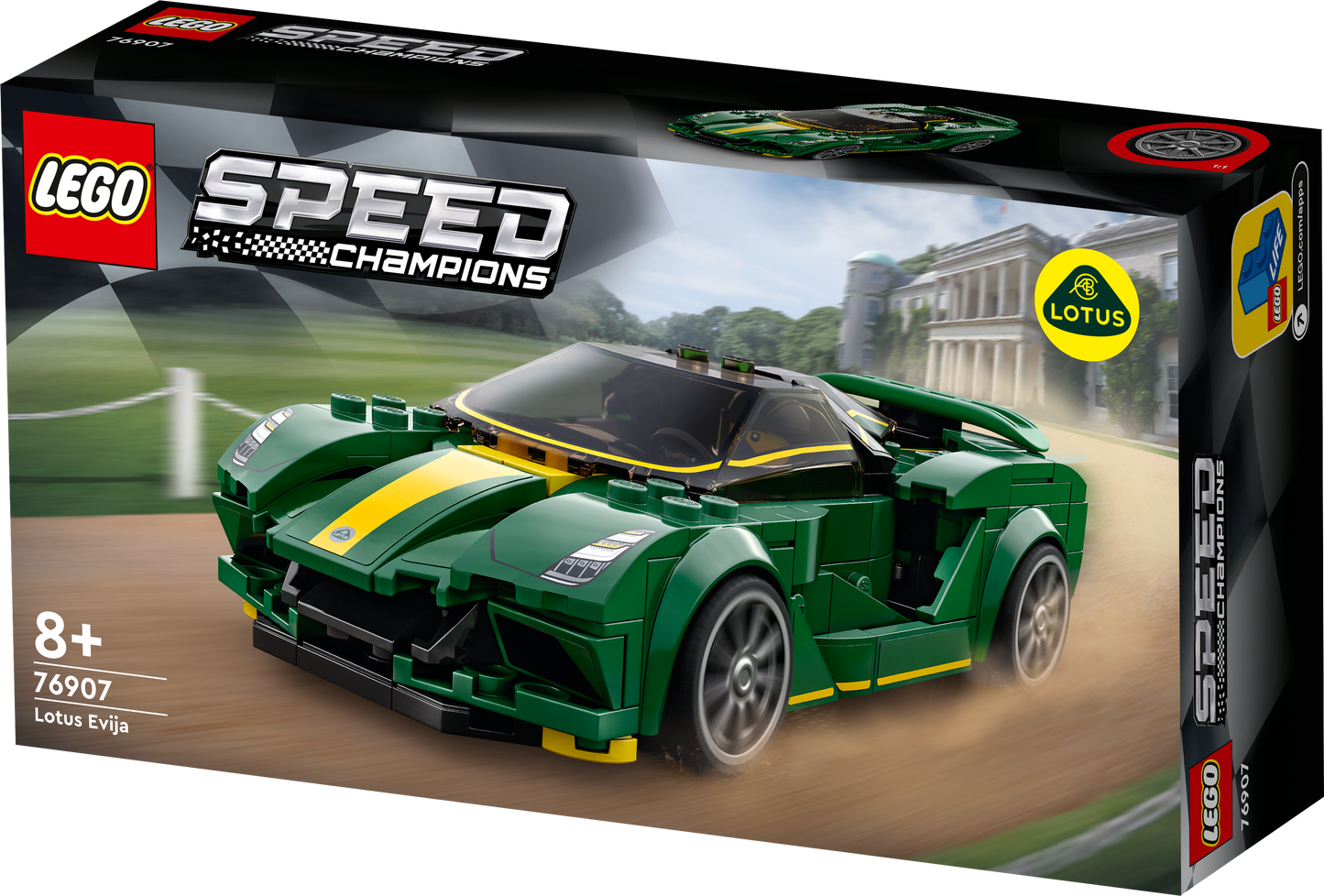 LEGO Speed Champions 2023 Lotus Evija High-Speed Racing Car Set 76907