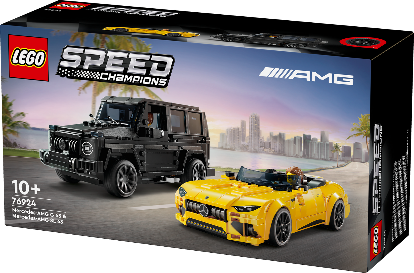 LEGO® Speed Champions Mercedes-AMG G 63 & Mercedes-AMG SL 63 76924