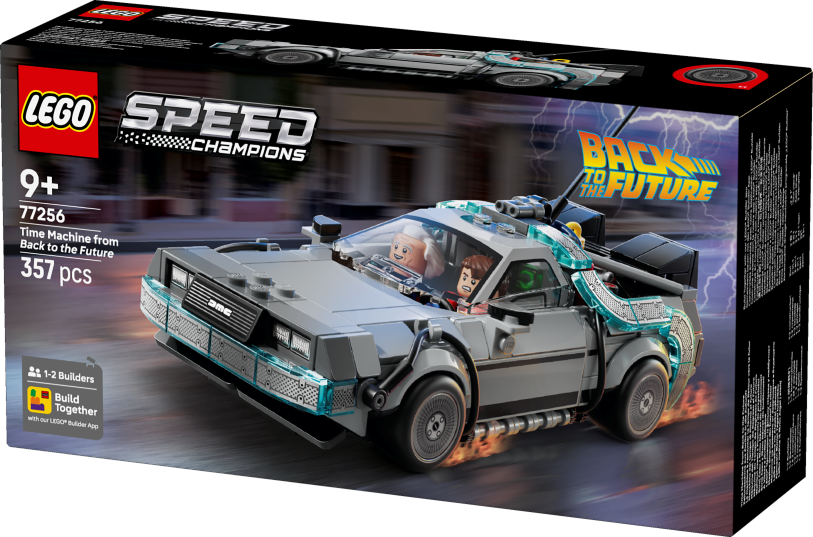 LEGO Speed Champions Time Machine from Back to the Future 77256