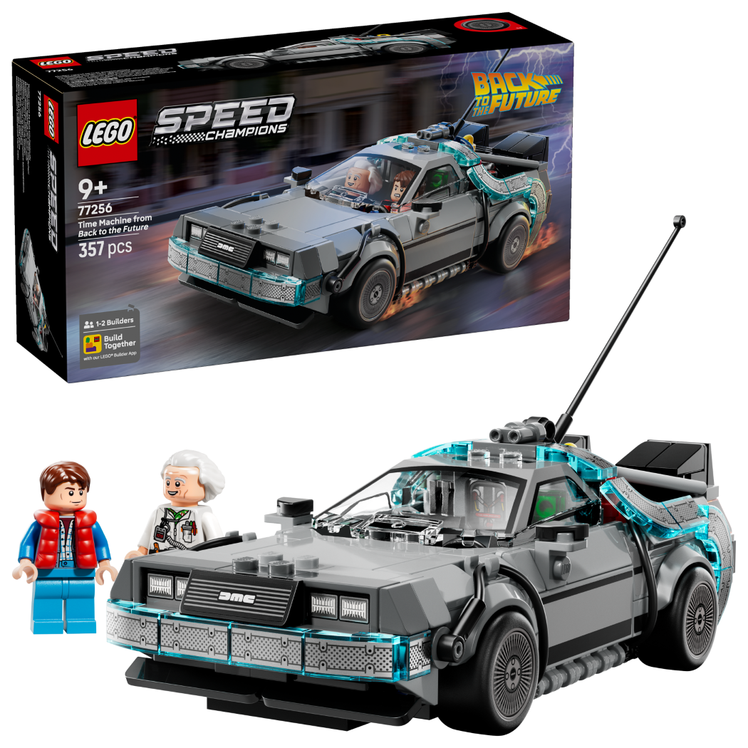 LEGO Speed Champions Time Machine from Back to the Future 77256