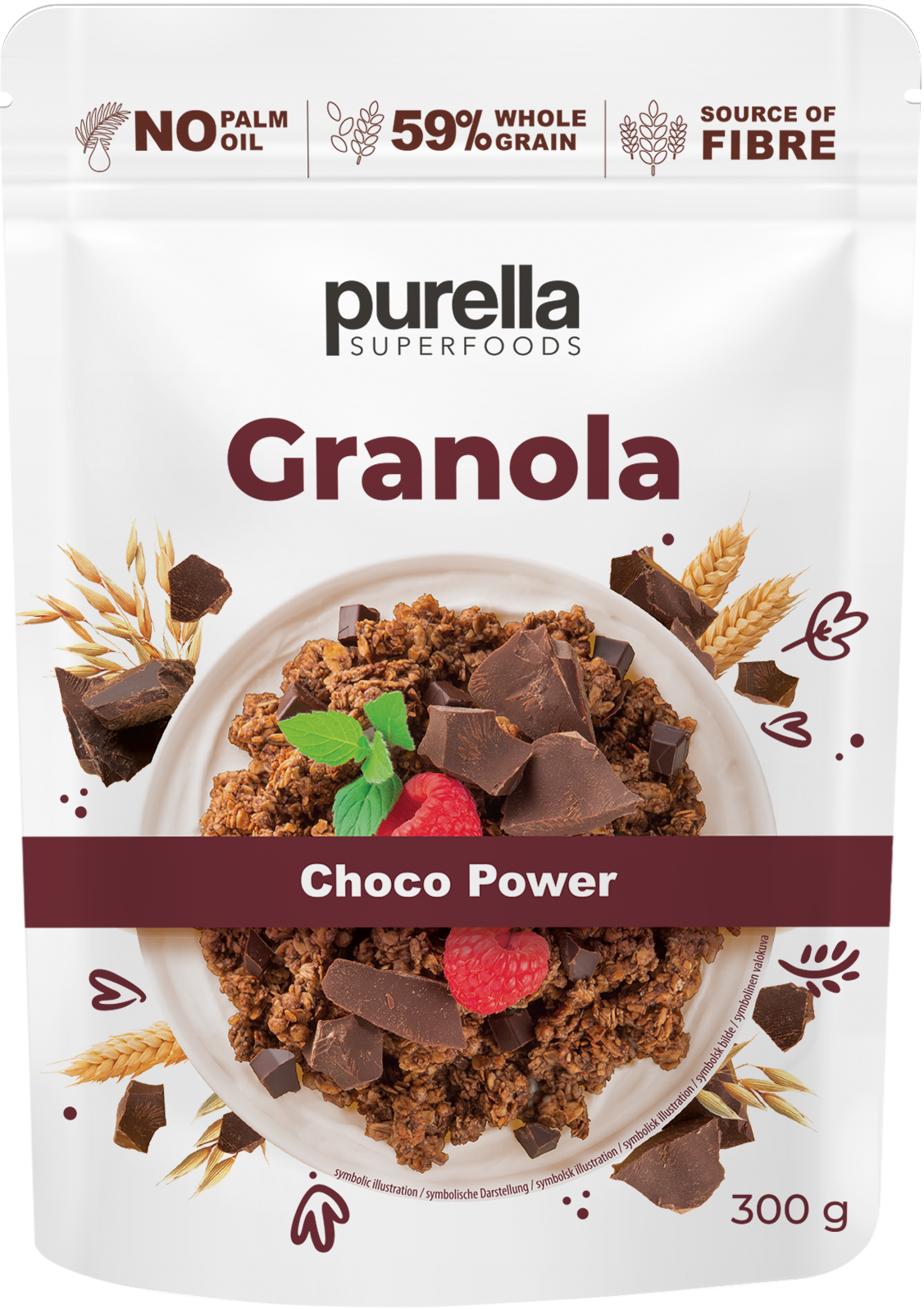 PURELLA Granola Choco Power 300g