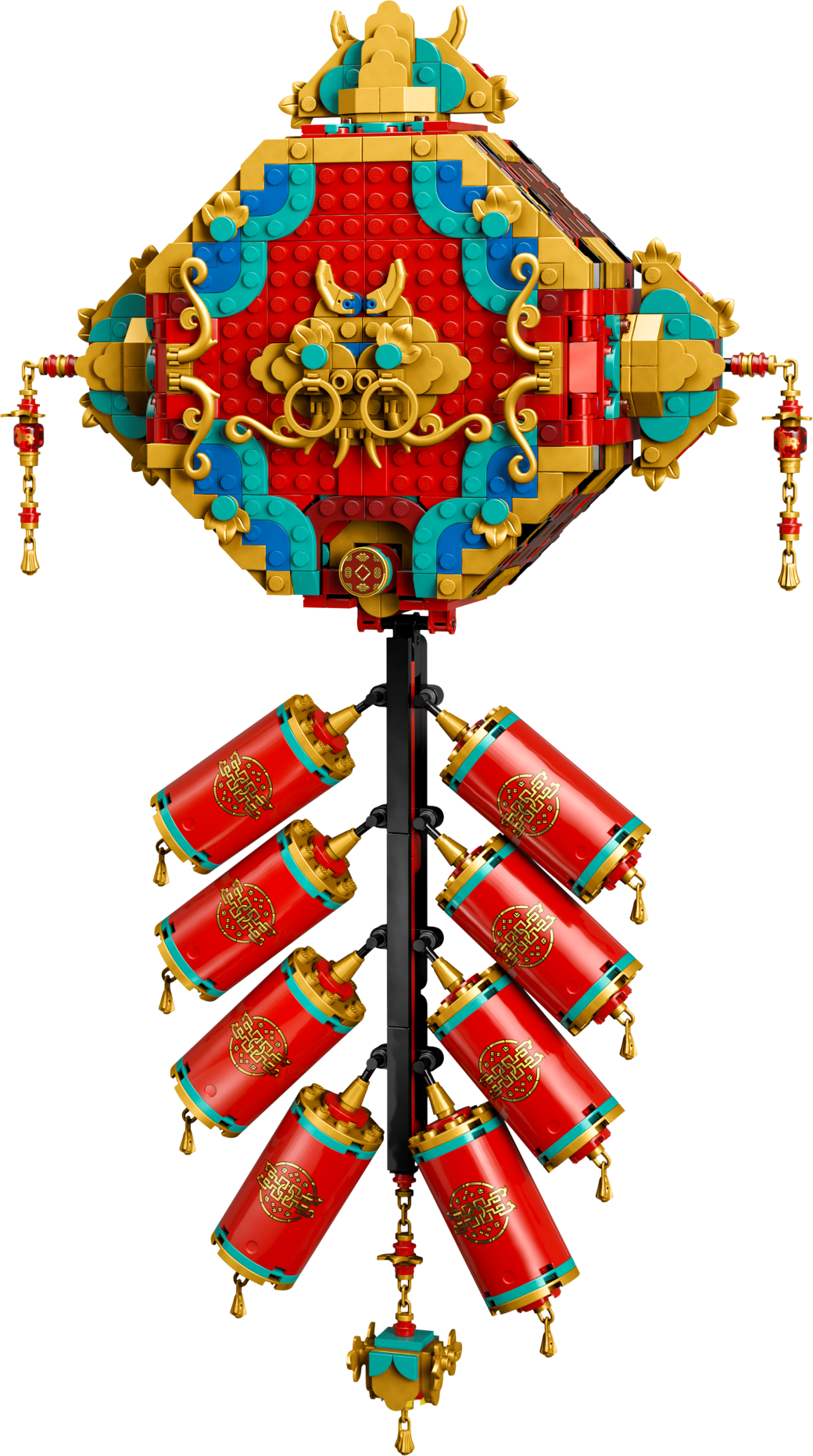 LEGO Spring Festival Fortune Firecracker Wall Art 80118