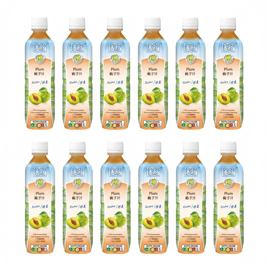 Allswell Bottle Drink - Plum (500ml x 12)