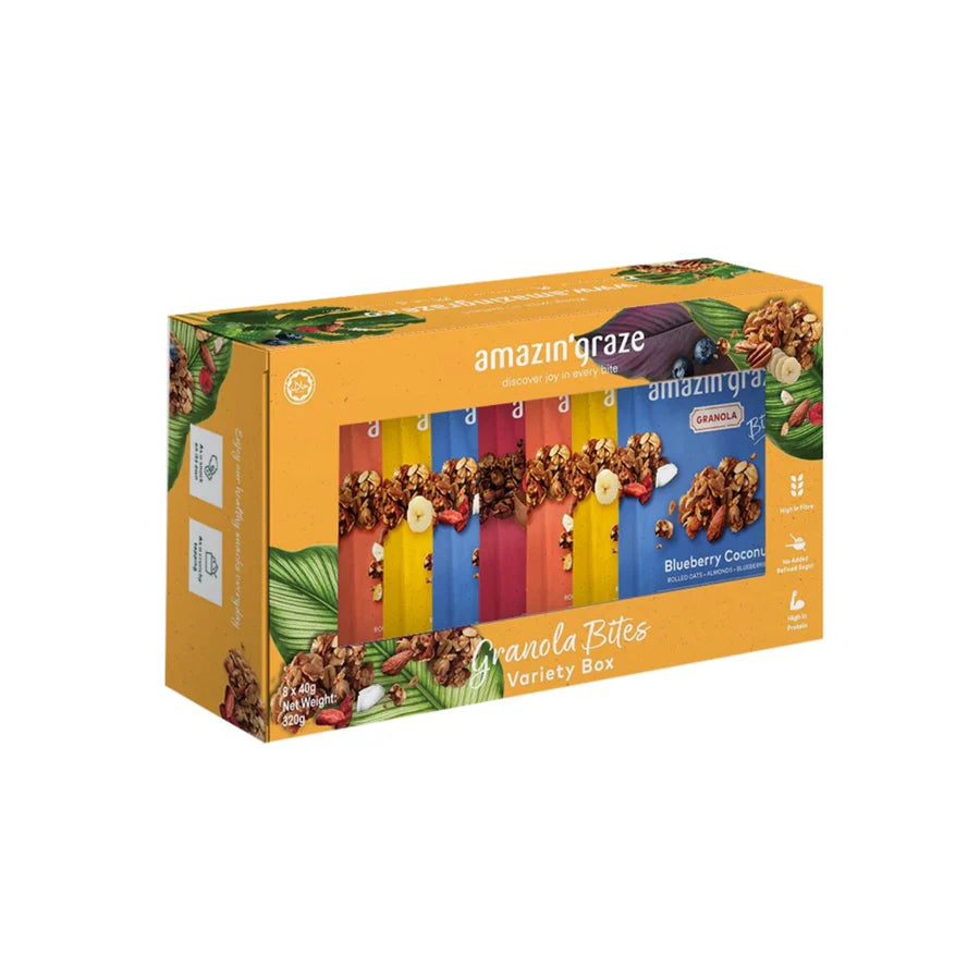 Amazin' Graze Granola Variety Box - 8 x 40g