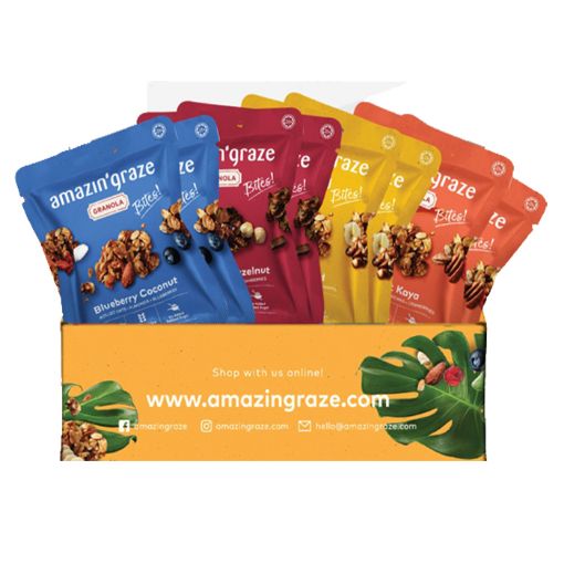 Amazin' Graze Granola Variety Box - 8 x 40g
