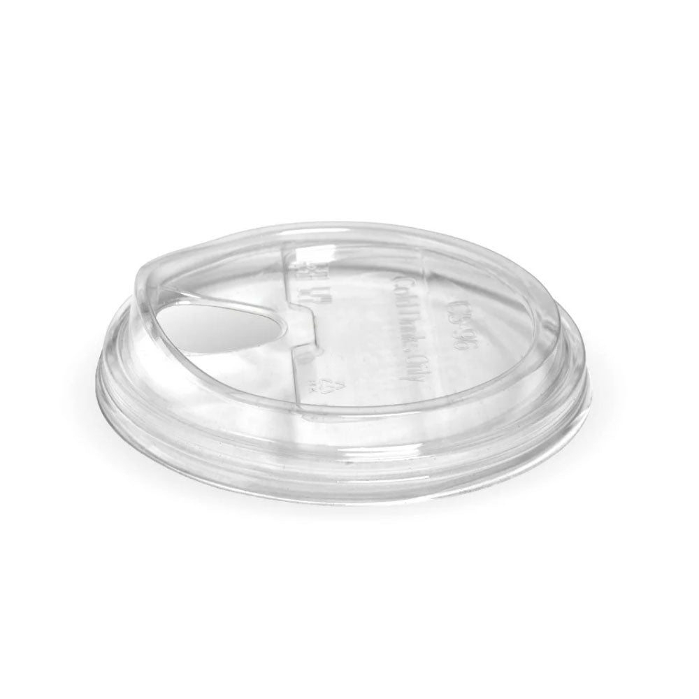 BioPak 360ml Clear Bio Cup with Sipper Lid