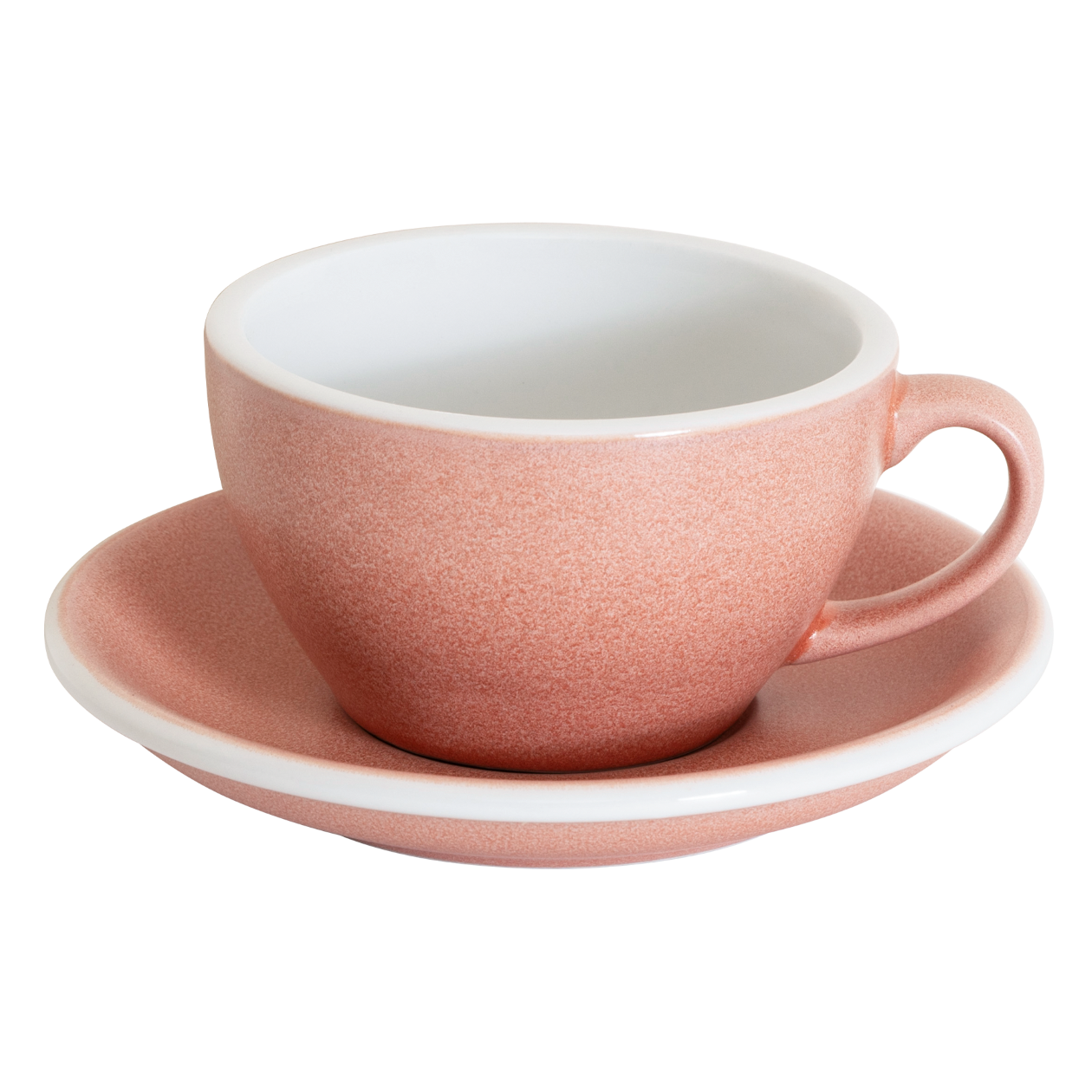 LOVERAMICS Egg Set of 1 x 250ml Cappuccino Cup and Saucer (Mineral Colours) - Dian by Nimbus Labs
