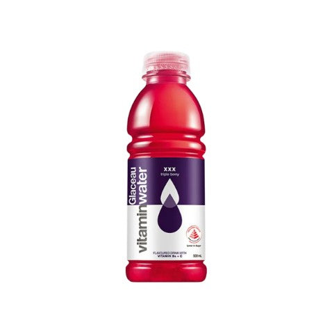 Glaceau Vitaminwater XXX Triple Berry (500ml x 12s)