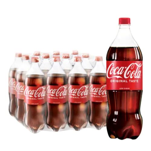 Coca-Cola Original Taste Less Sugar (1.5L x 12)