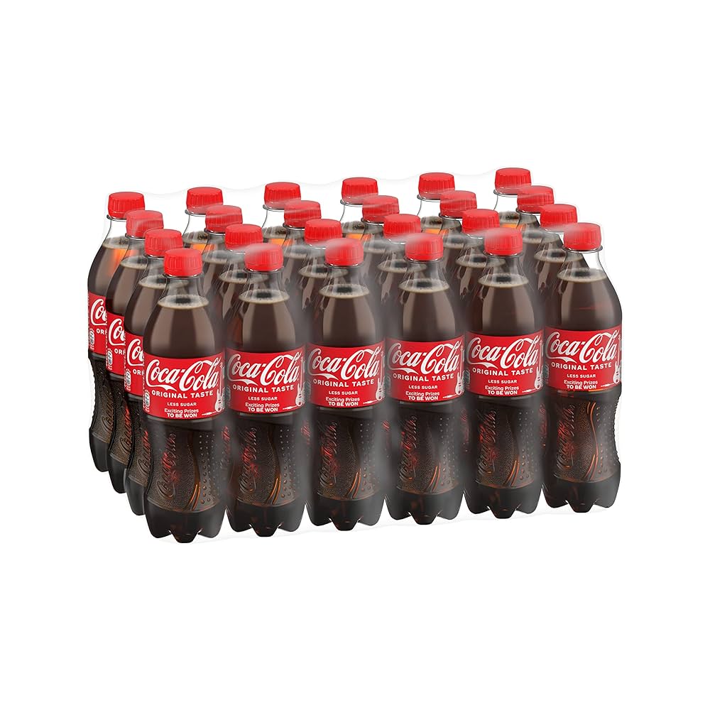 Coca-Cola Original Taste Less Sugar (500ml x 24) Case
