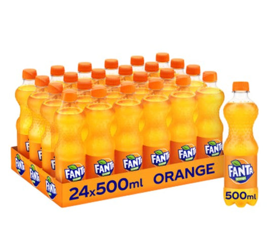 Fanta Orange (500ml x 24 Bottle) Carton
