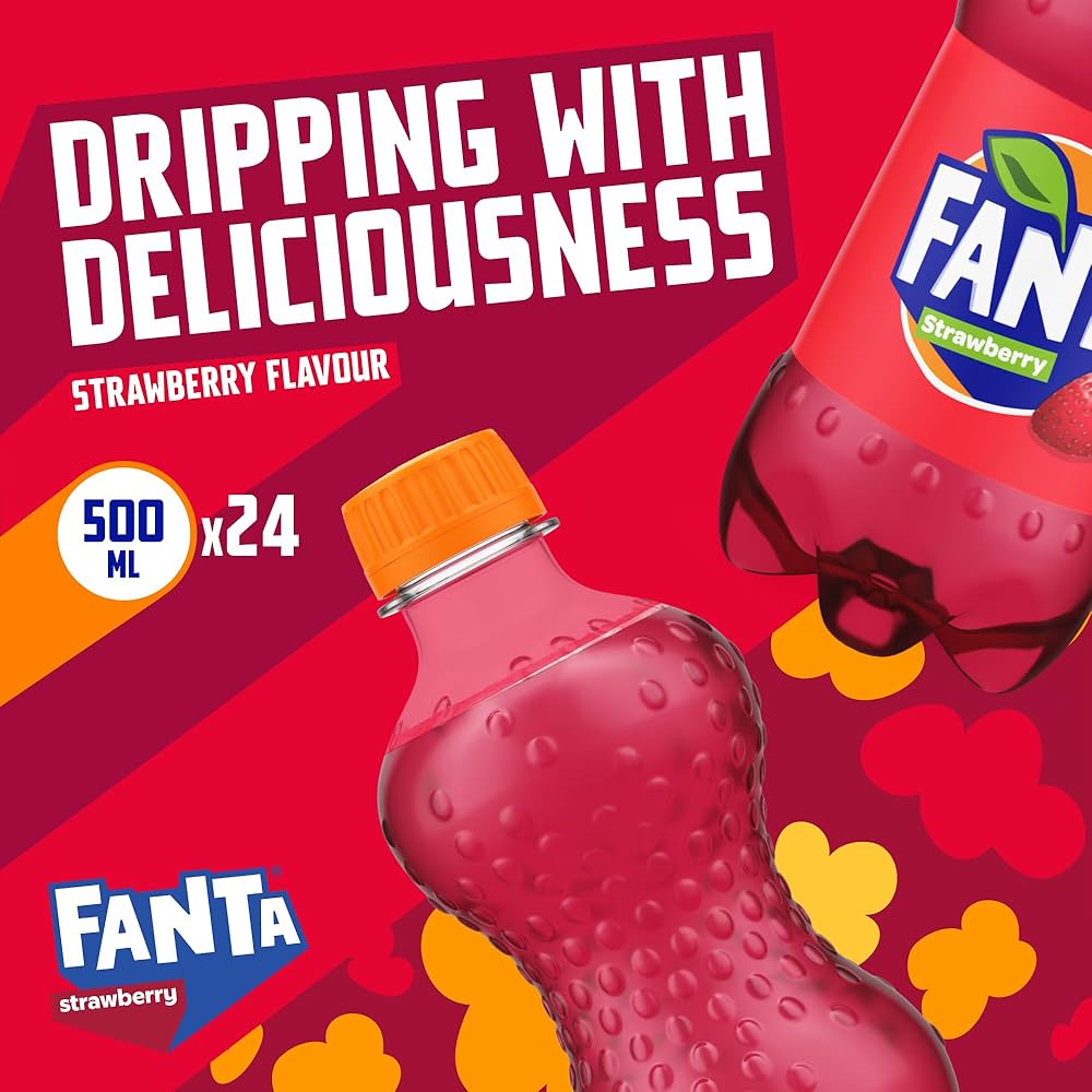 Fanta Strawberry 1.5L Bottle