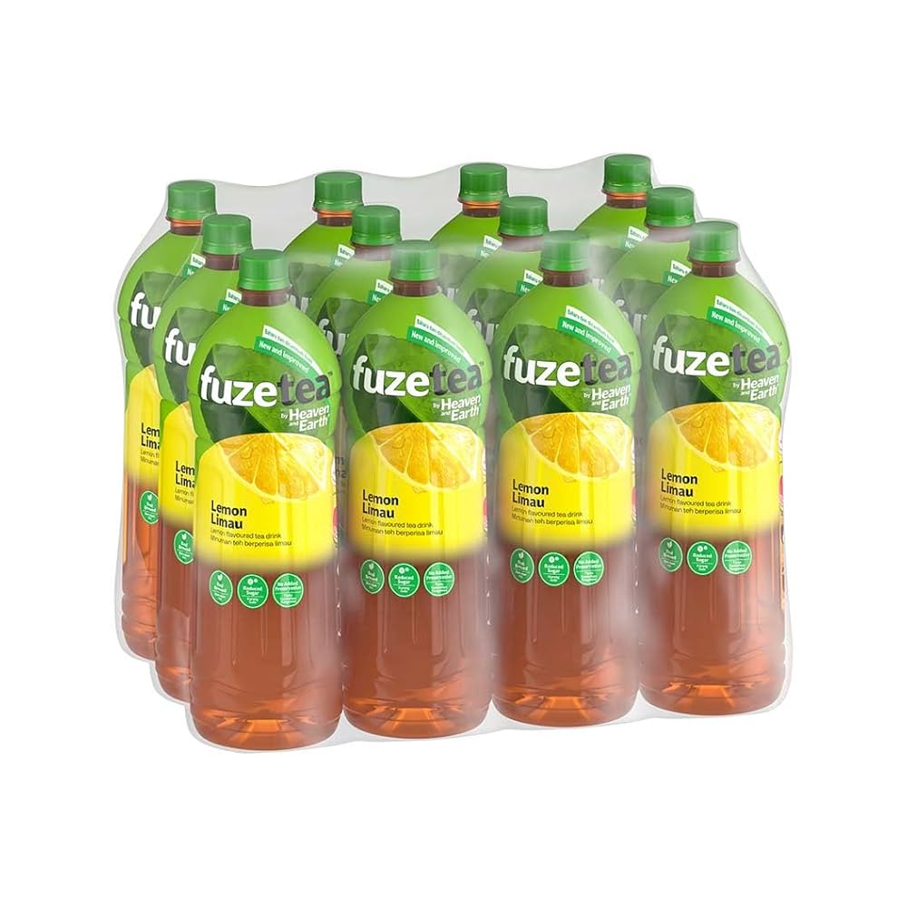 Fuze by Heaven and Earth - Lemon Green Tea (500ml x 12)