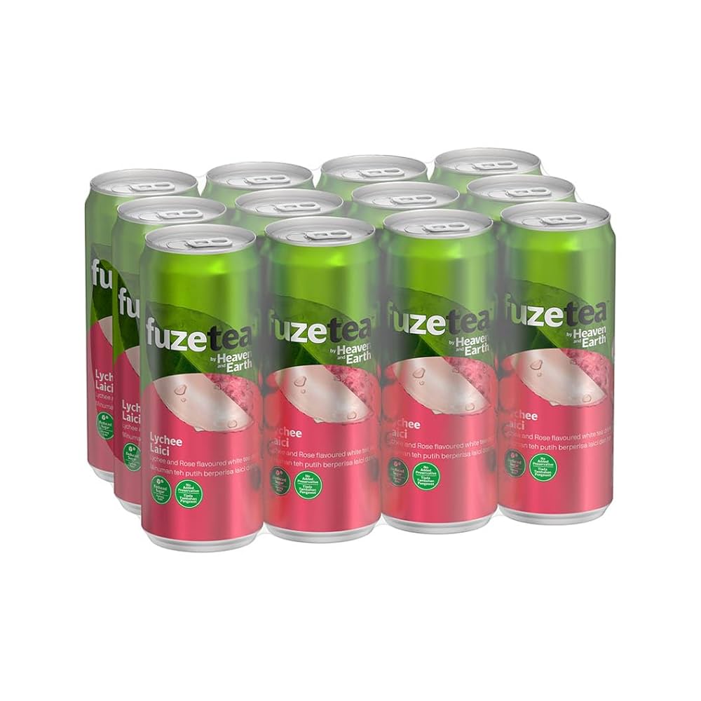 Fuze by Heaven and Earth - Lychee White Tea (300ml x 12)