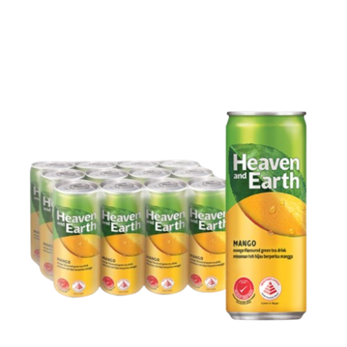 Fuze by Heaven and Earth - Mango Green Tea (300ml x 12)